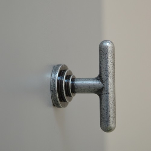 Rustikaler Stil antiker schwarzer Metallmöbelknopf, türgriffe ladengriffe Küchen - Bild 2 von 4