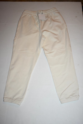 Meshki Sylvia Cream Loop Back Jogger Pants size M