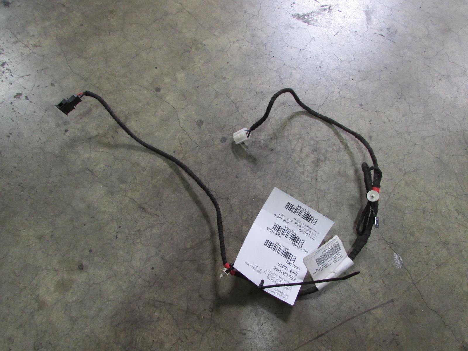 Lamborghini Gallardo, Tunnel Harness, Small, Used, P/N 400970264