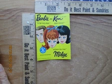 Barbie & Ken & Best Friend Midge Doll Fashion Catalog 1962