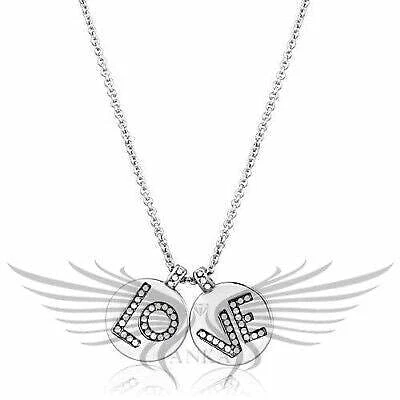 CHANEL Ciondolo cocktail tema amore cristallo brillante qualità superiore Lo2682