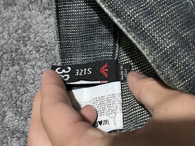 40x32 Emporio Armani Vintage Jeans Denim Pants Japanese Stitching