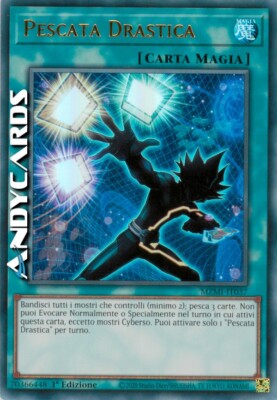 DRASTISCHER FISCH (Drastic Draw)   Ultra R   MZMI IT037   1Ed   Yugioh ANDYCARDS