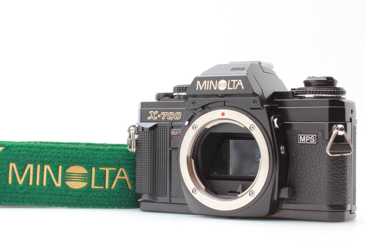 MINT + Strap] Minolta X-700 black 35mm SLR Film Camera body