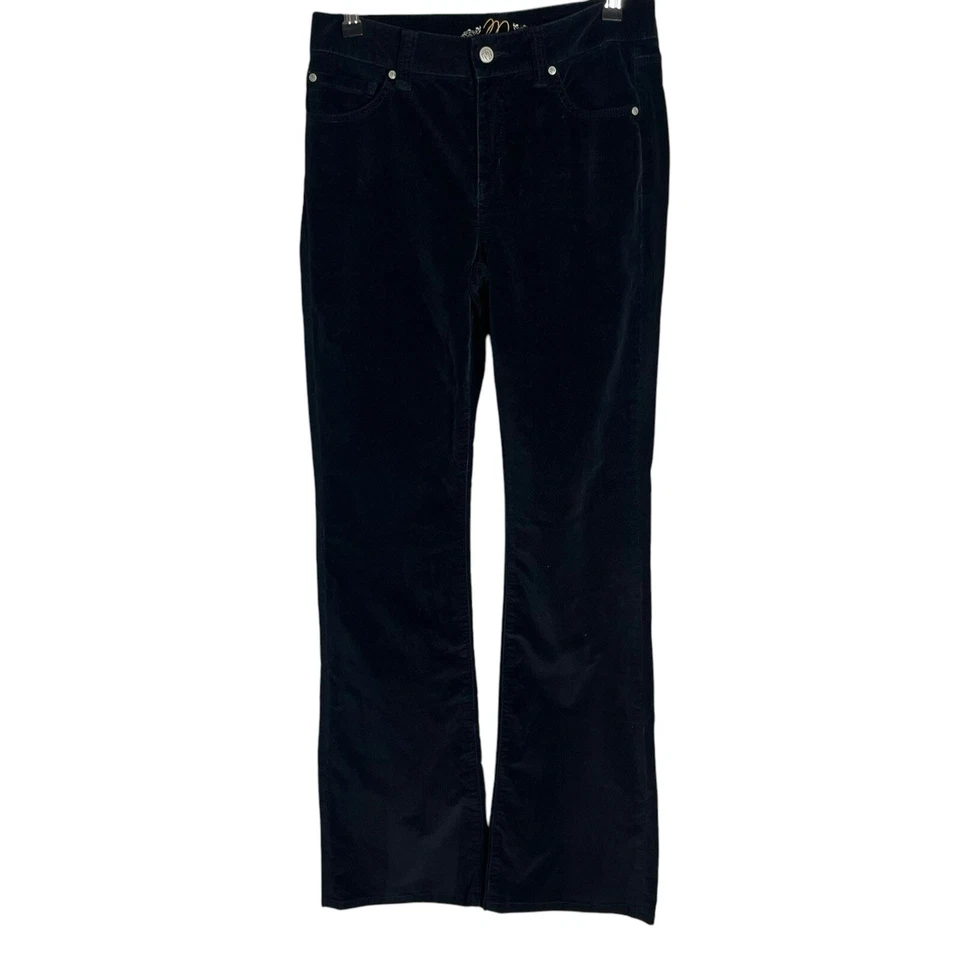 Pantalones de pana elásticos Miraclebody by Miraclesuit Samantha talla 4 azul marino adelgazantes Foto 2 de 4