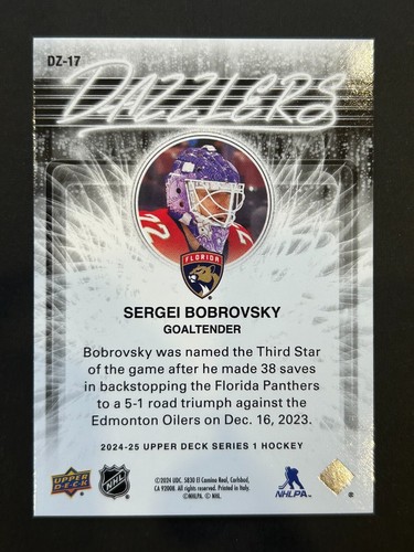 2024-25 Upper Deck Series 1 Dazzlers - Pick your cards! - Picture 23 of 61