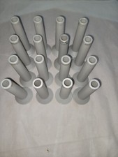 16 Empty Plastic Cone Spool Embroidery bobbin thread craft funel Christmas angel