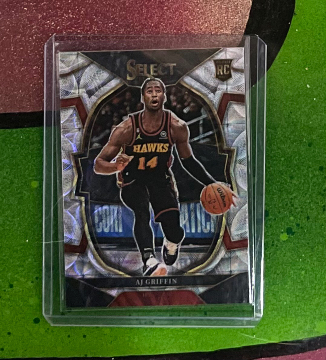 2022-23 Select Basketball #88 AJ GRIFFIN RC Concourse Scope Prizm