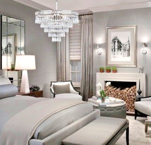 modern teardrop chandelier