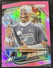 Panini Prizm Jalen Hurts #228 Pink Philadelphia Eagles 2025 NFL Football Card