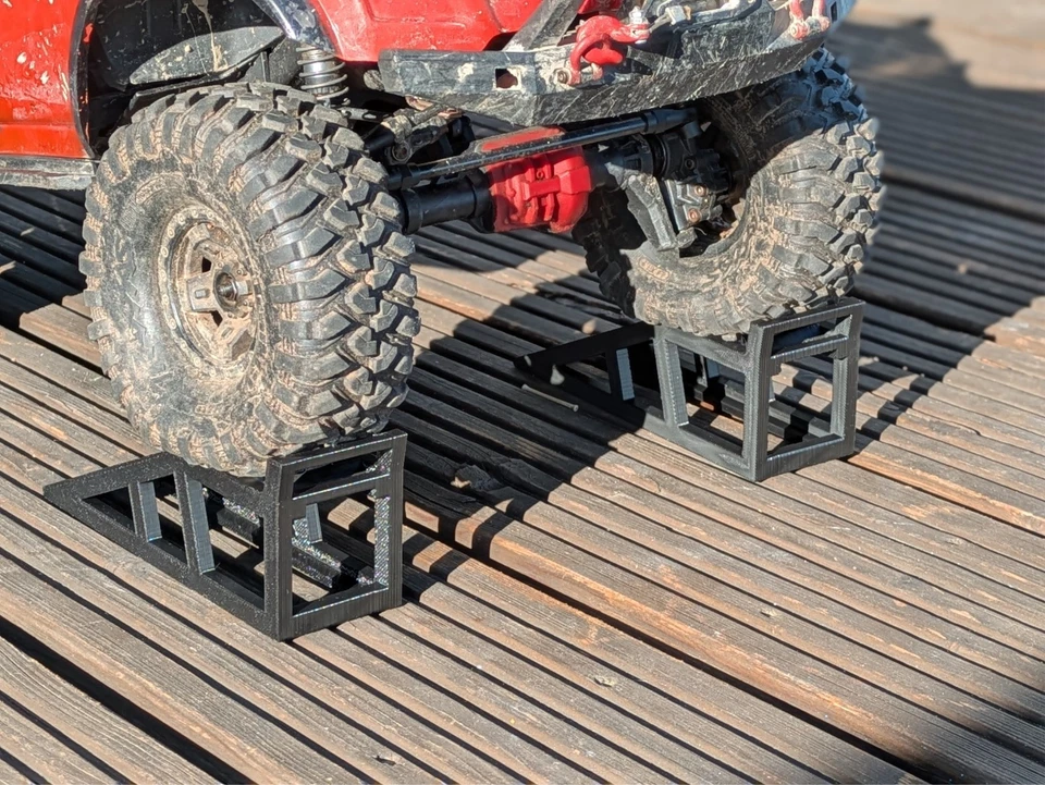 3D-gedruckte RC Crawler Rampen für alle Maßstäbe 1/10 1/8 und mehr/RC Scale - Bild 3 von 4