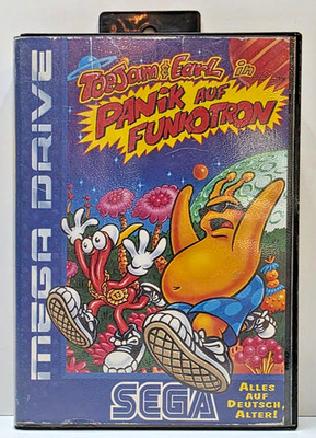 ToeJam & Earl in Panik auf Funkotron - SEGA Mega Drive - Ohne Anleitung - OVP
