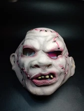 The Paper Magic Group Zombie Mask 2003 Vintage Latex Halloween Mask Scary
