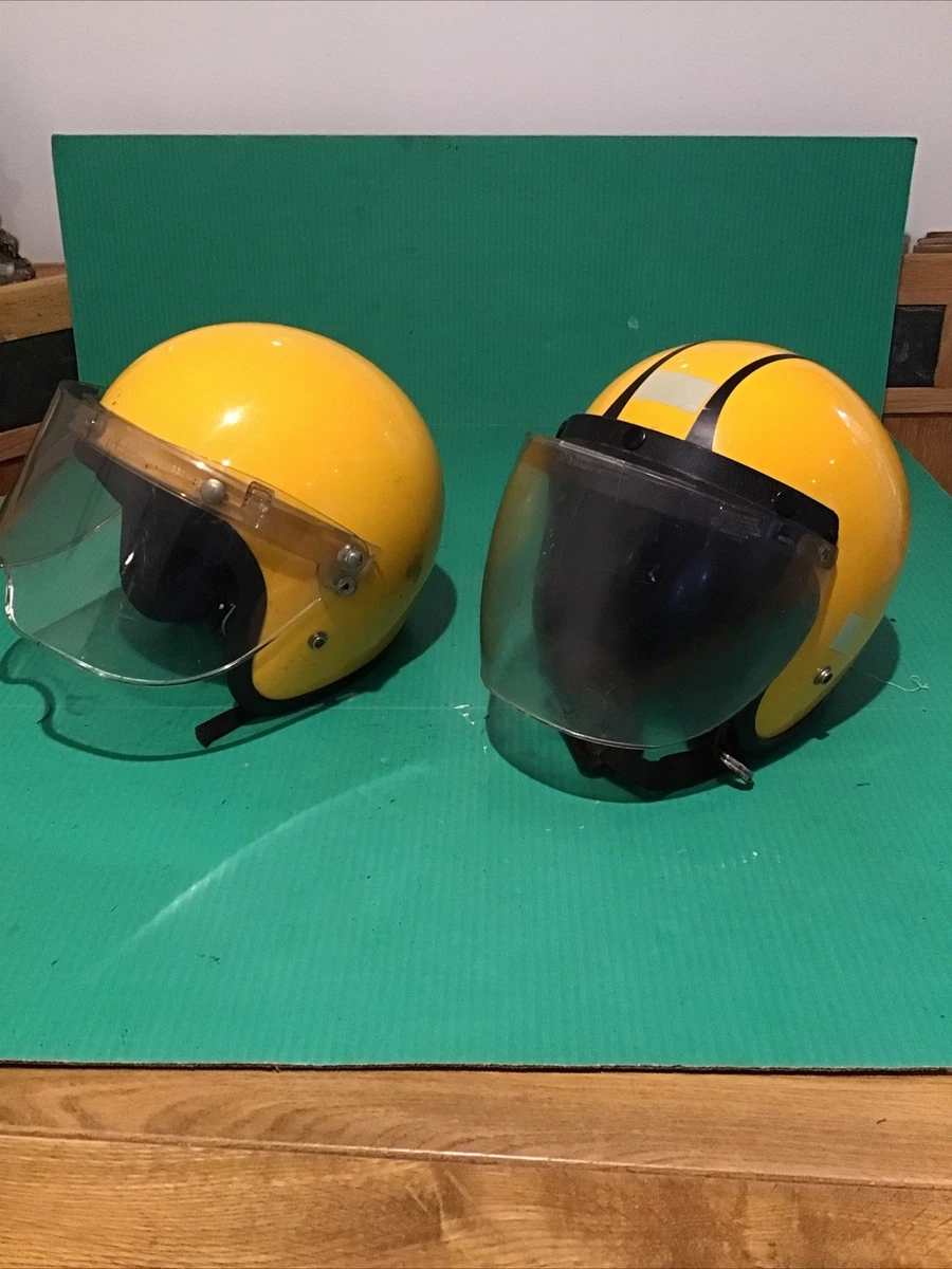 Yellow Open Faces Helmets for sale | eBay