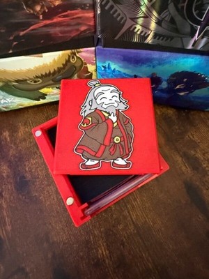 Uncle Iroh themed MTG Deck Case, Card Case, Card Box, Magic the Gathering