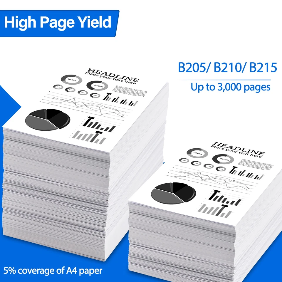 Cartucho de tóner B205 B210 B215 para Xerox B210DNI B205DNI B205MFP B215DNI B215MFP Foto 2 de 4