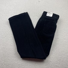 Vintage Cacharel Paris Black Corduroy Pants Size 34 NWT Preppy Casual Old Money