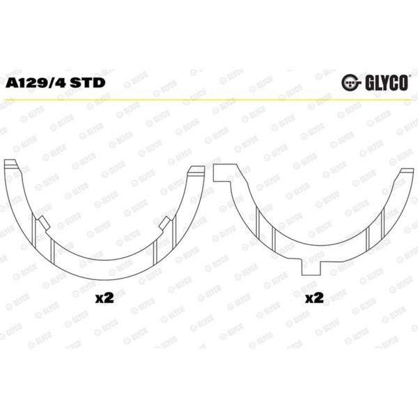 Glyco Distanzscheibe Kurbelwelle Passend FüR Daewoo Korando Musso Rexton-image