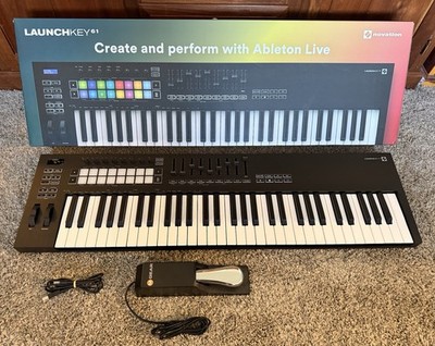 Novation FLkey 61 USB FULL SIZE MIDI Keyboard Controller for FL