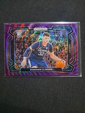 2024 Panini Prizm Draft Picks Donovan Clingan Rookie Varíation Purple Wave #95