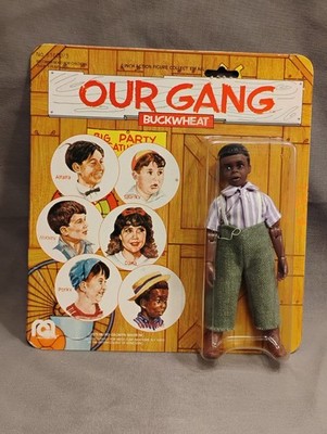 Our Gang Buckwheat Action Figure 1975 New Sealed Vintage Little Rascal Mego Corp
