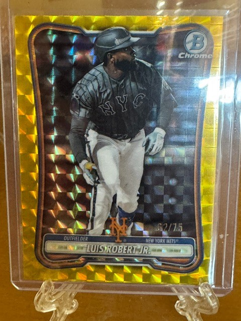 2026 Bowman Chrome  Luis Robert Jr #10  62/75