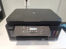 Canon Pixma  G6020 Wireless Megatank Inkjet Printer. Tested And Working!