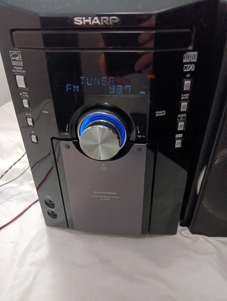 Sharp XL-DK257N Micro Component Stereo System iPod Dock CD & AM/FM w/Remote  - Image 2 of 4