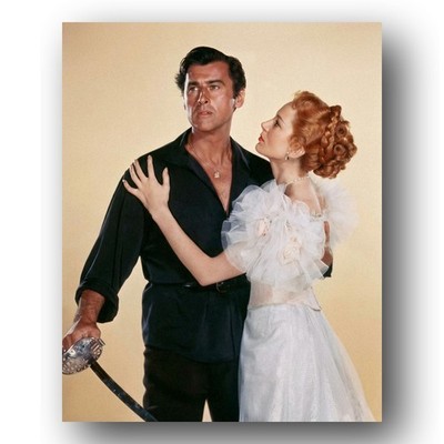 Stewart Granger Deborah Kerr Photo 8x10 The Prisoner Of Zenda 1952 Film Set