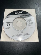 SanDisk RescuePRO Ver. 3.3 Installation Recovery Software Mini CD W/ Product Key