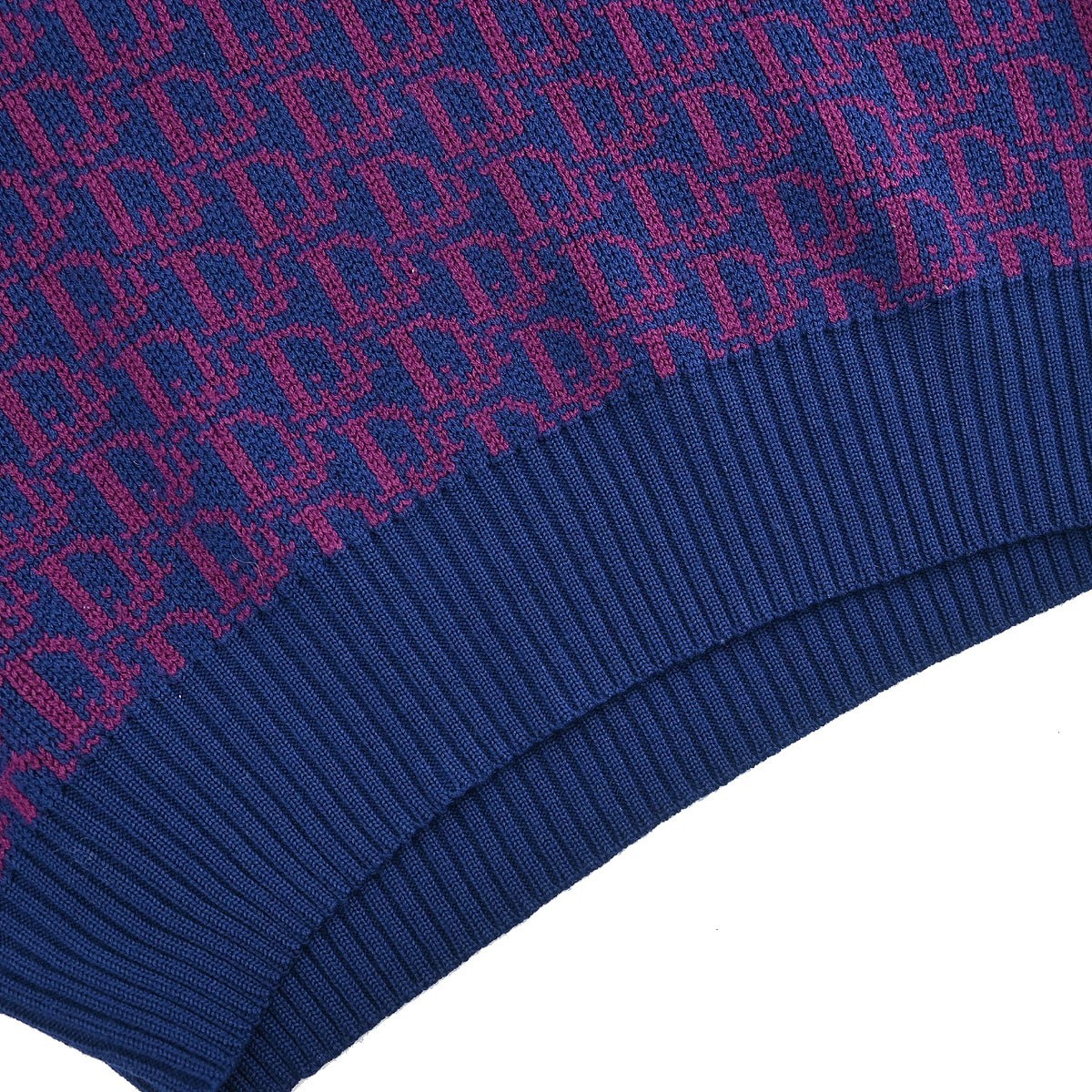 Christian Dior Trotter Sweater Navy Y-TK-03 #M 166001 | eBay