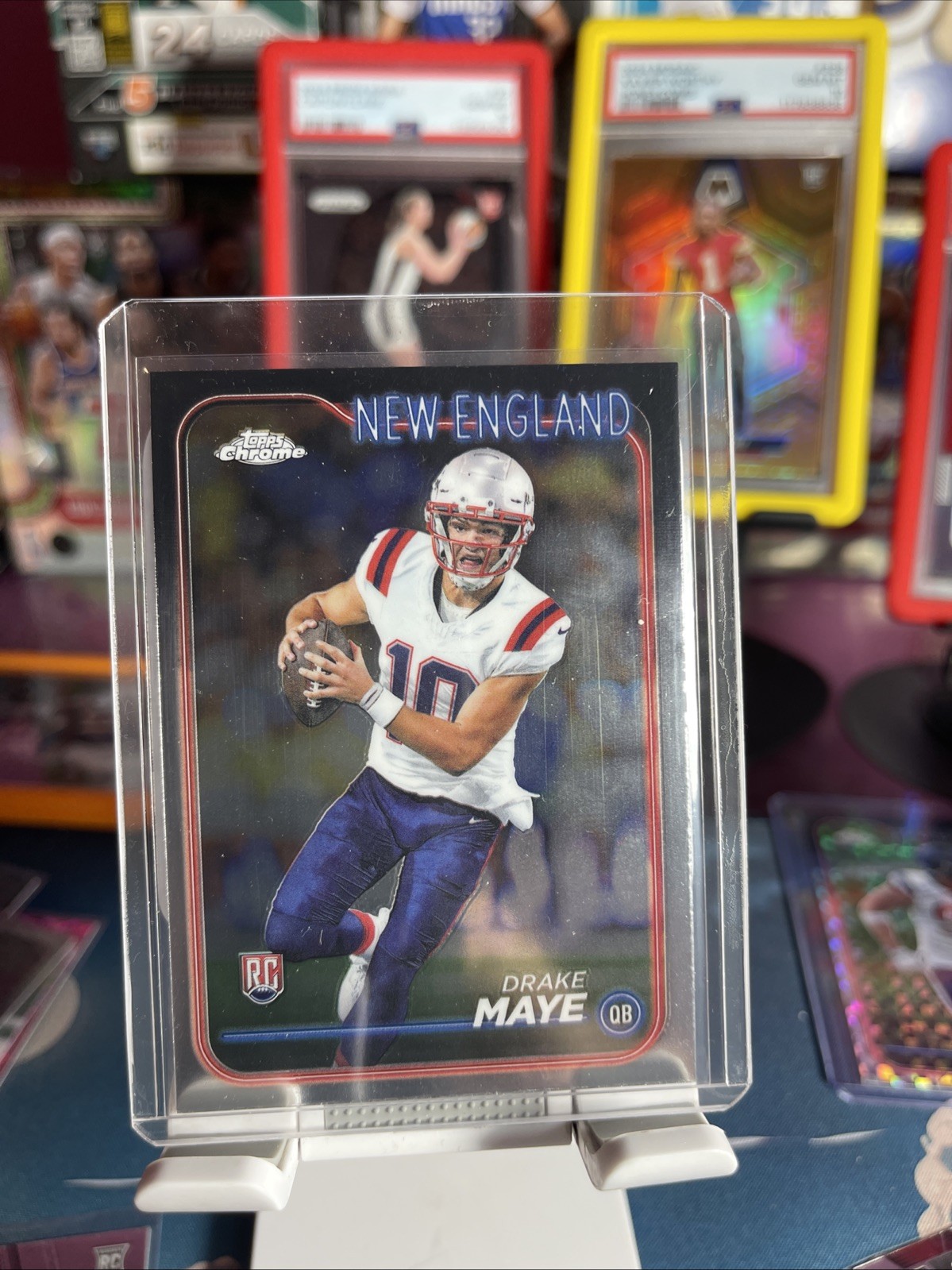2024 Topps Chrome - Rookies Drake Maye #203 (RC)