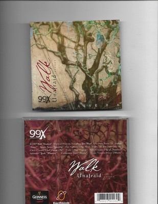 99X WALK UNAFRAID LIVE X 6 Audio CD REM, FOO FIGHTERS, STONE TEMPLE PILOTS, More