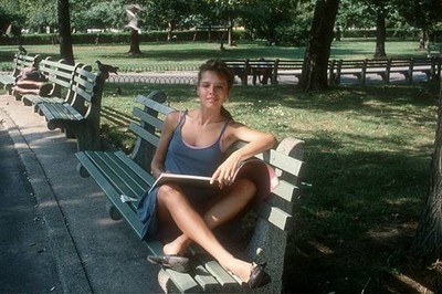 Desiree Nosbusch on New York USA 1982 Historic Old Photo 1