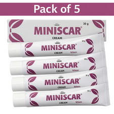 Charak Miniscar Ayurvedic Cream   150  g 5 30g for Scar  Skin Renewal