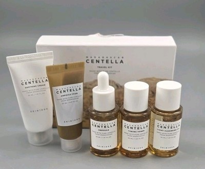 SKIN1004 Madagascar Centella Travel Kit, 5 Piece Set-K-Beauty Skincare Mini Set
