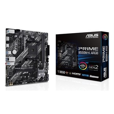 ASUS PRIME B550M-K ARGB AMD B550 Sockel AM4 Micro ATX