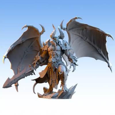 The Beholder Realms of Mayhem Azagoth Prince of Carnage 3D Printed