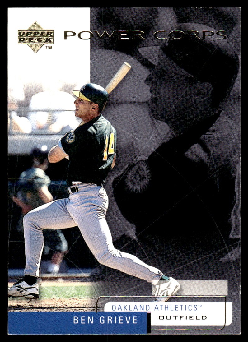 Ben Grieve 1999 Upper Deck Challengers for 70 #40 Athletics MLB READ FREE SHIP