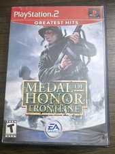 MEDAL OF HONOR: FRONT LINE PLAYSTATION 2 PS2 GREATEST HITS MANUAL COMPLETE