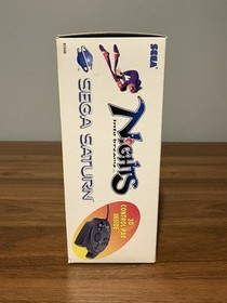 Nights Into Dreams (Sega Saturn 1996) Big Box with 3D Control Pad CIB Reg Card 