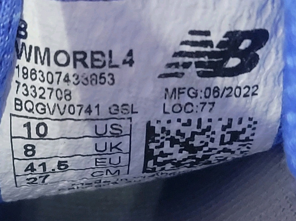 Size 10 - New Balance Fresh Foam X More v4 Bright Lapis Cobalt Womens thumbnail 8