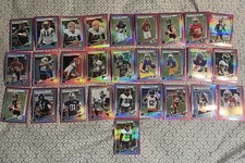 x28 Cards 2025 Panini Donruss Optic Rated Rookie Pink Preview Lot NFL