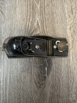 Vintage Stanley Number 9 1/2 Block Plane Woodworking Adjustable Mouth