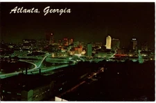 Atlanta Georgia skyline time lapse night ~ Southeastern Photographers Convention