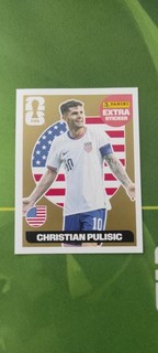Christian Pulisic Panini Or Gold EXTRA Stickers World Cup 2026