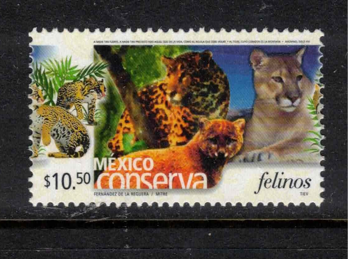MEXICO - 2002 Nature: Wild Cats #2269 - VF MNH