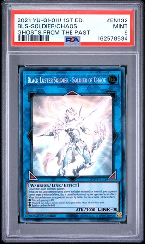 Black Luster Soldier - Soldier Of Chaos GFTP-EN132 1st Edition Yugioh PSA 9 *534