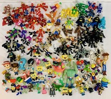Playskool Marvel Super Hero Squad Imaginext and MORE Lot of 120 Figures Toys
