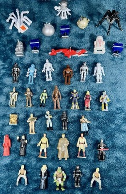 Star Wars Action Fleet & Micro Galaxy Micro Machines Mini Figures HUGE LOT of 40